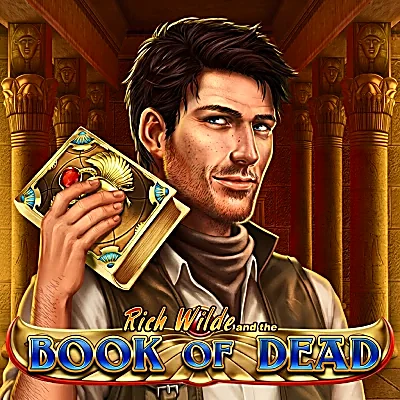 Book of Dead Egyptian-themed slot tile at Sun Bingo