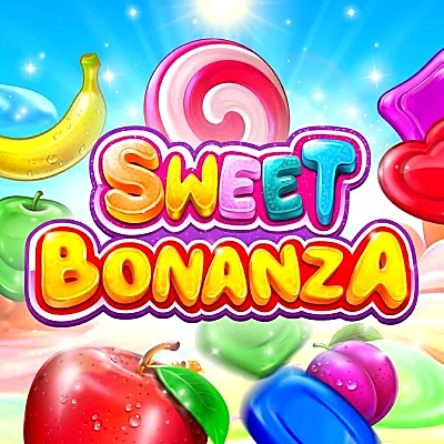 Sweet Bonanza online slot game tile available at Sun Bingo