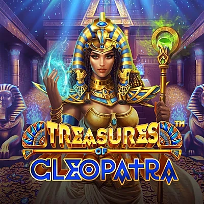 Treasures of Cleopatra Egyptian slot tile at Sun Bingo